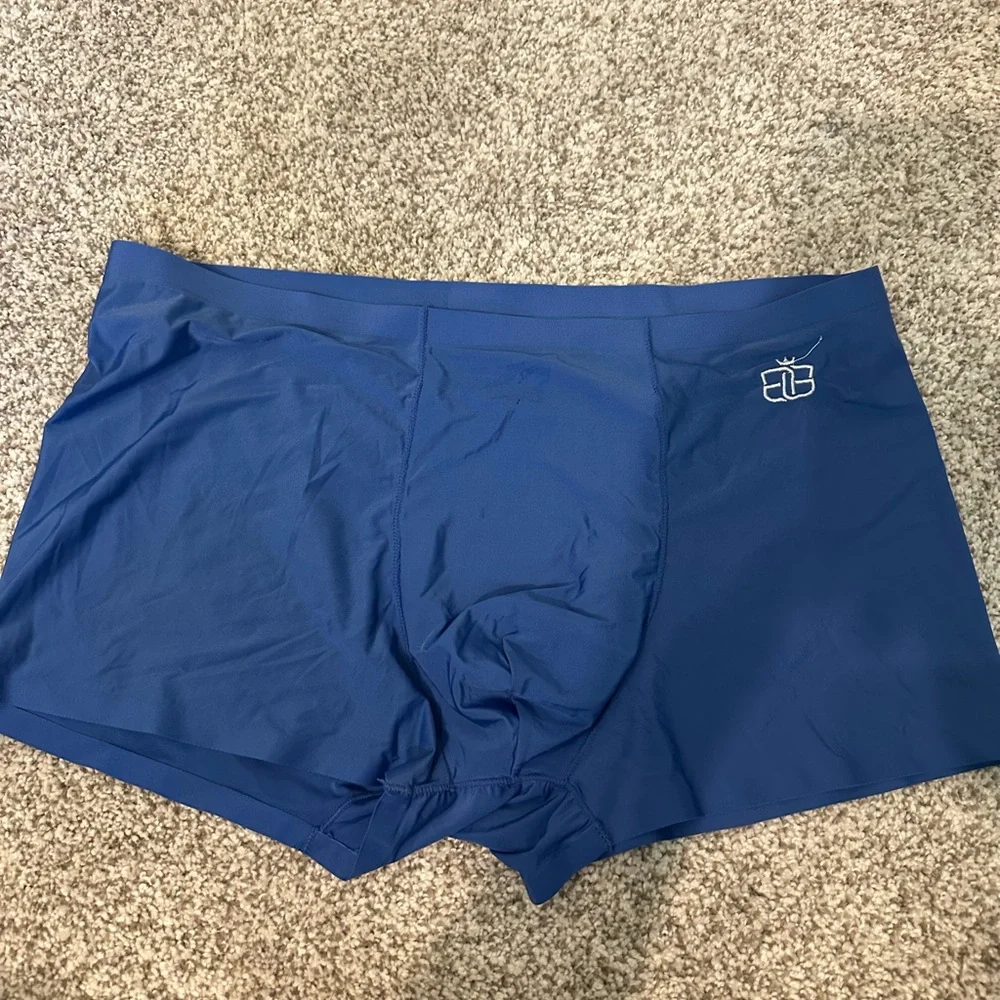 Blue Men's Boxer Briefs Glute God seamless - Picture 2 of 2